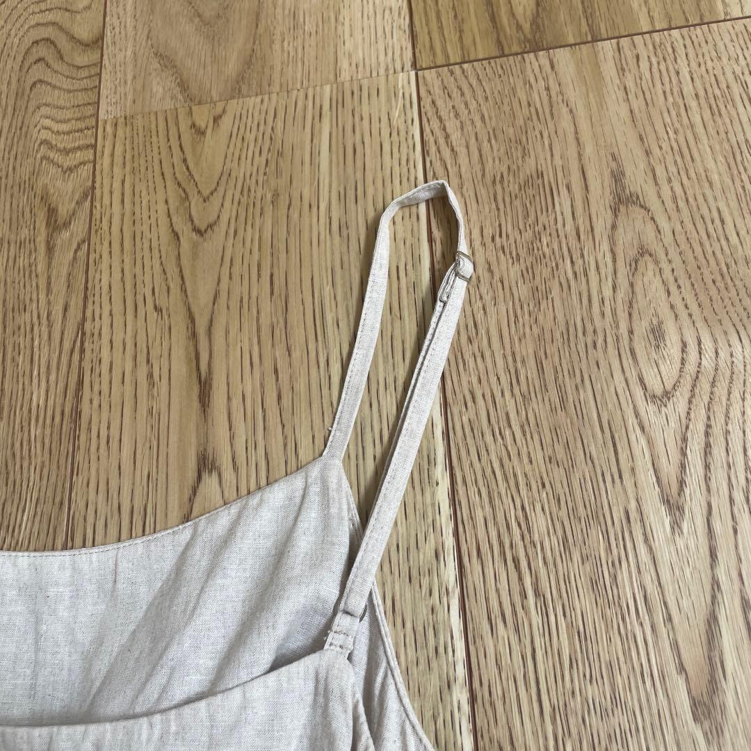 ネストローブ新品天然染め レイヤードギャザー2wayワンピース