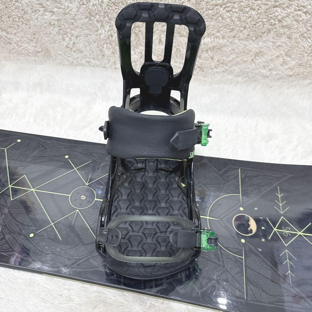 スノーノード セット サロモン 156cm サイト リズム ビンディング