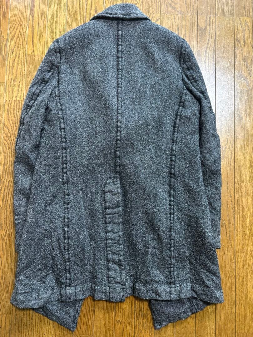 コムデギャルソンコート コムデギャルソン縮絨コート コムデギャルソンウール縮絨