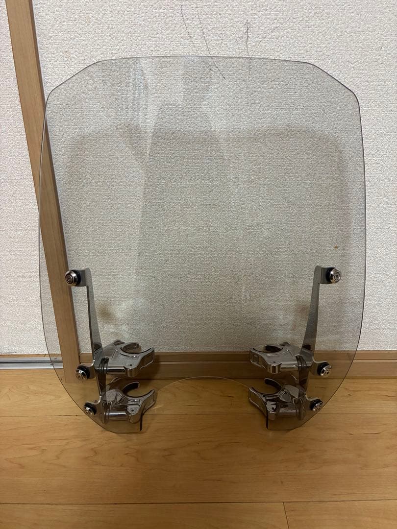 ハーレー純正デタッチャブルウインドシールドM8ソフテイルFXBBとFXLR