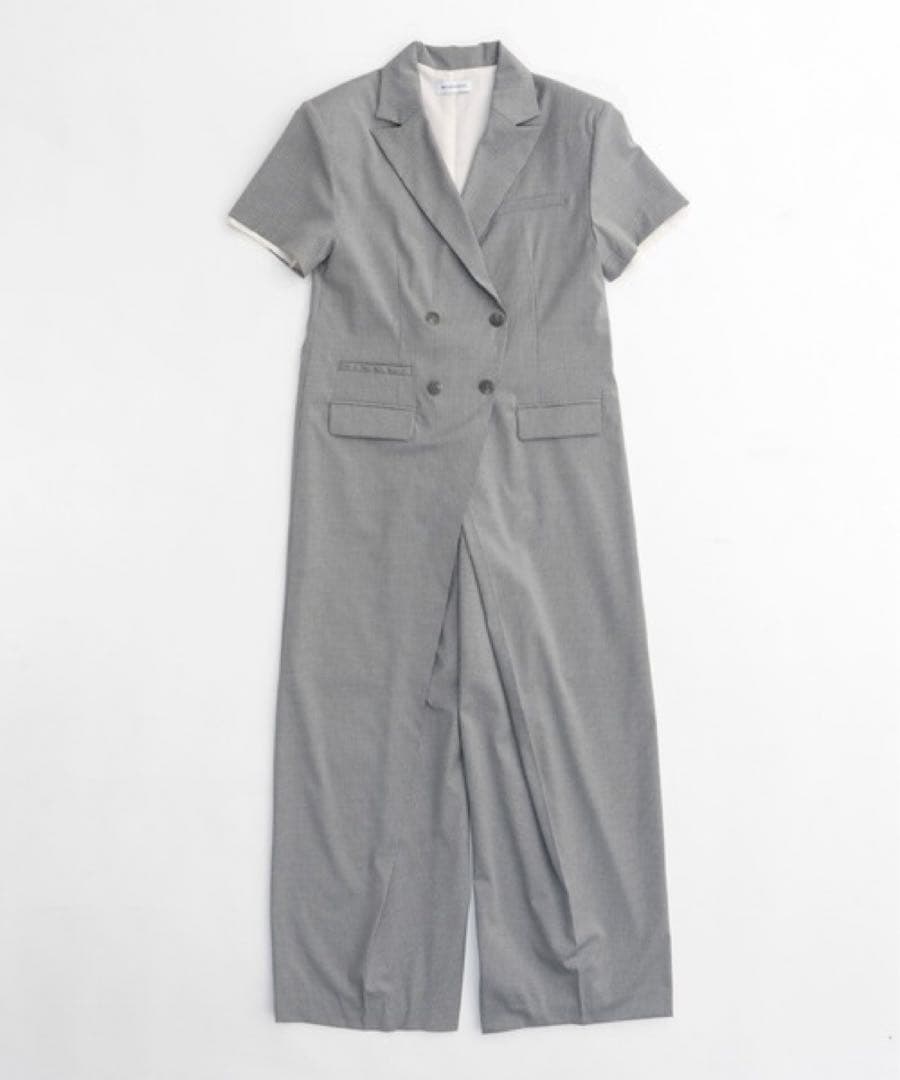 メゾンスペシャル ルーズジャケットオールインワン