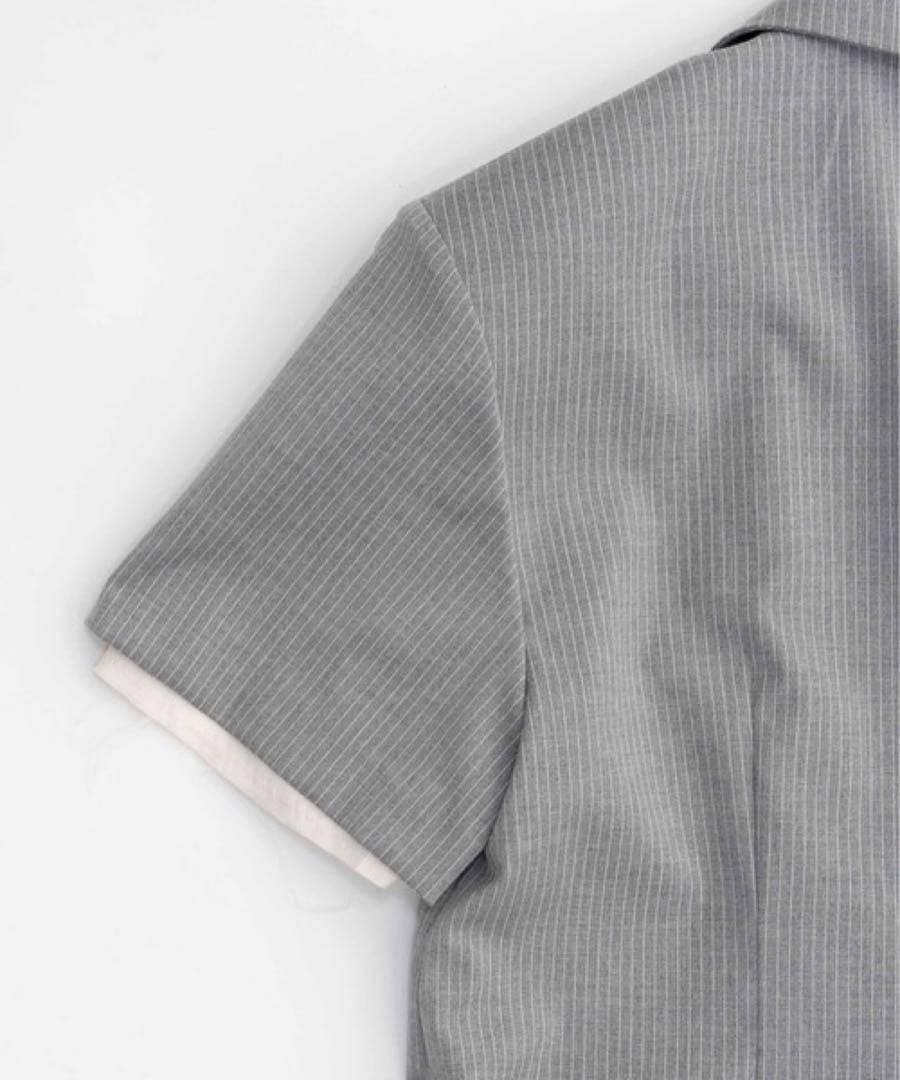 メゾンスペシャル ルーズジャケットオールインワン