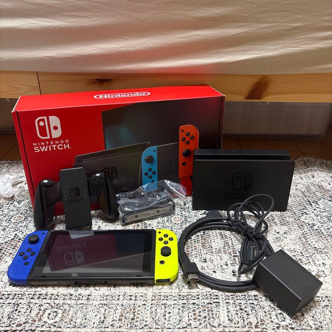 【中古】Nintendo Switch 付属品完備 おまけあり