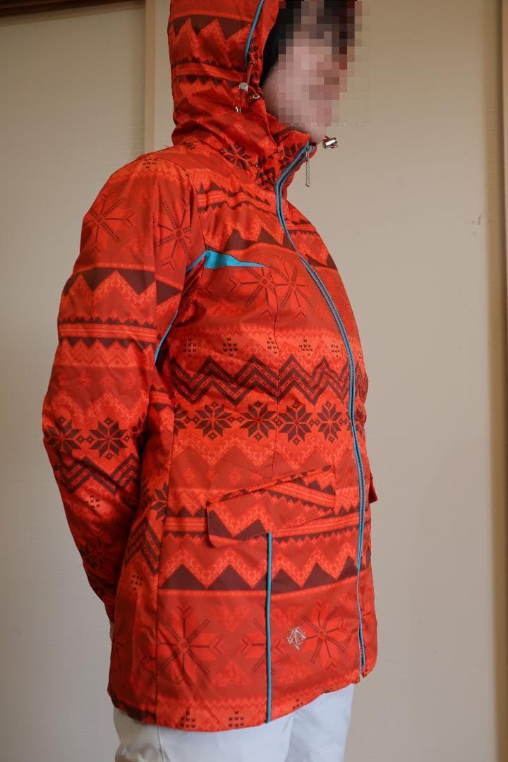 ■美品◆デサント スキーウエア レディース上下セット◆HEAT NAVI