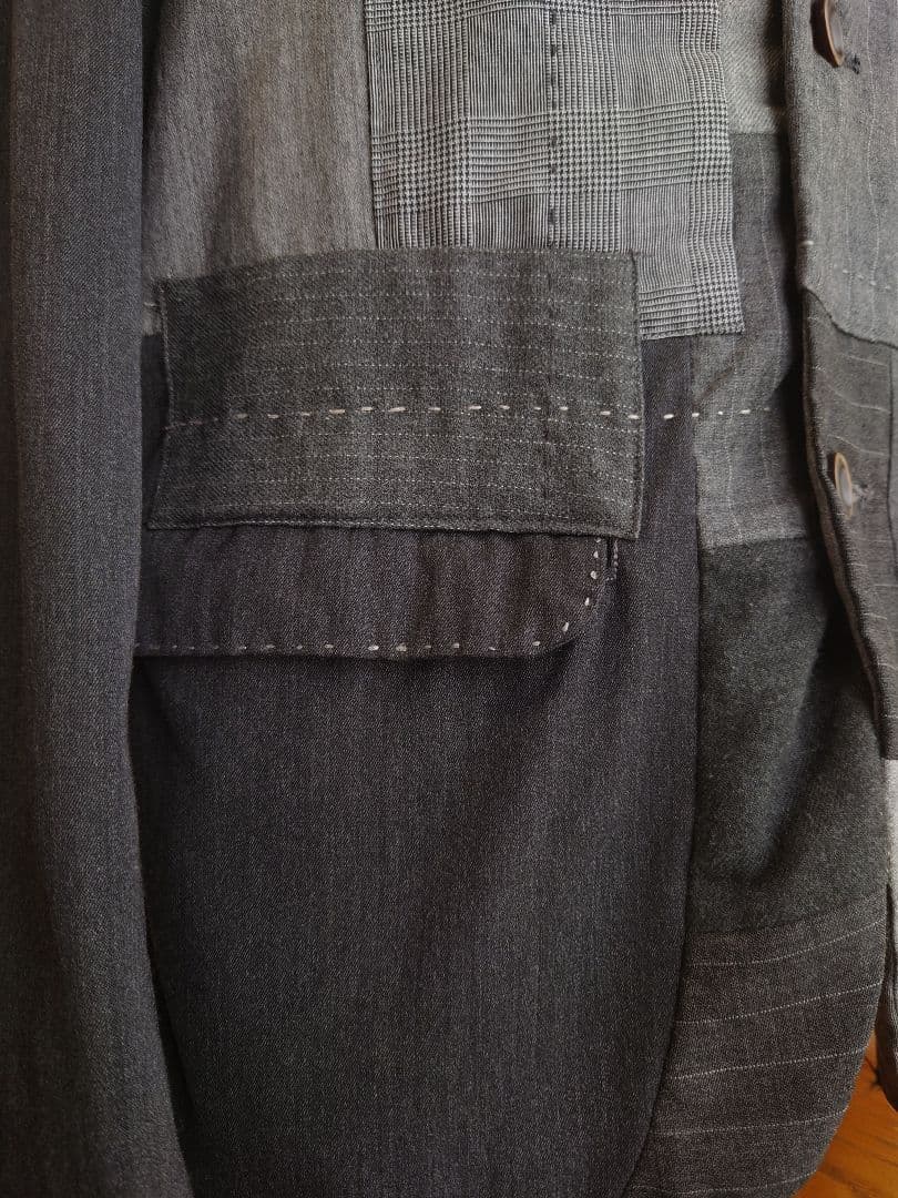 FUNSET OF ART パッチワーク & Vintage加工 ジャケット