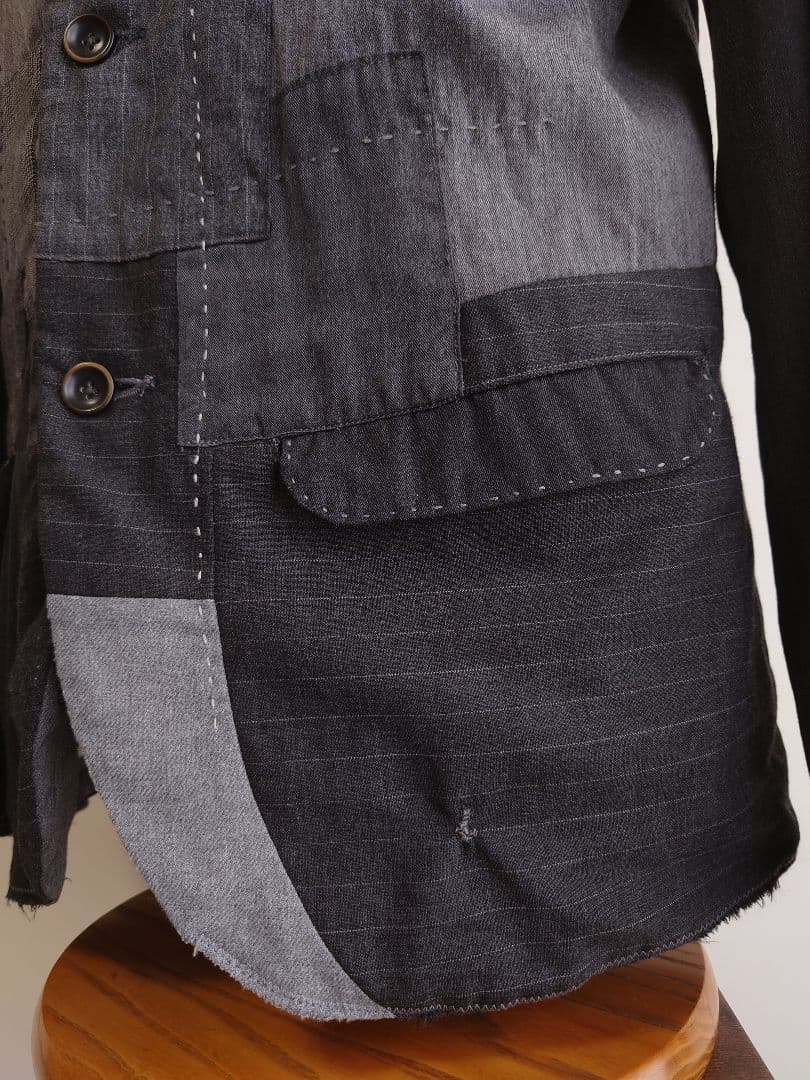 FUNSET OF ART パッチワーク & Vintage加工 ジャケット