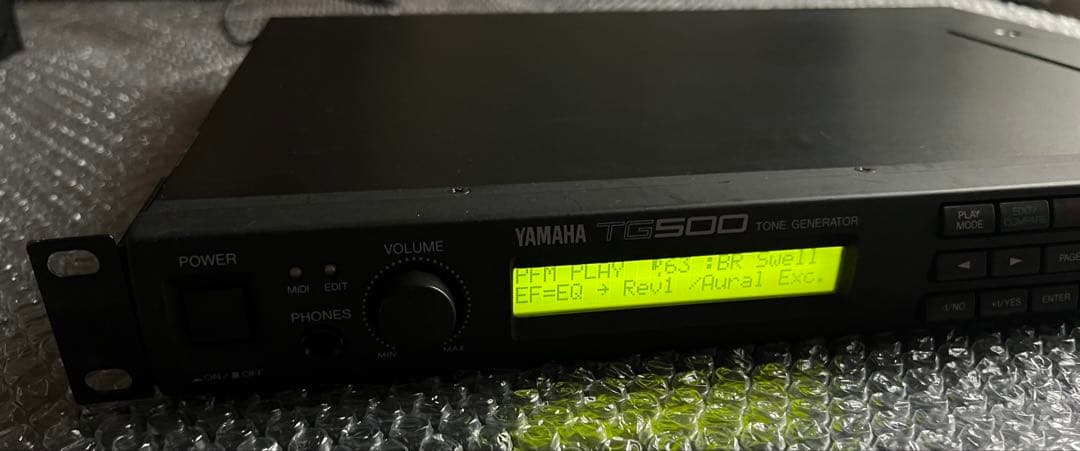 【希少】動作品YAMAHA TG500音源モジュール