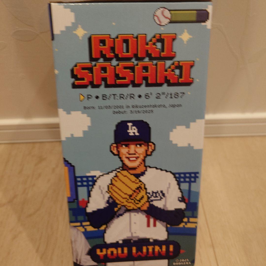 8/4球場限定配布　佐々木朗希 ボブルヘッド