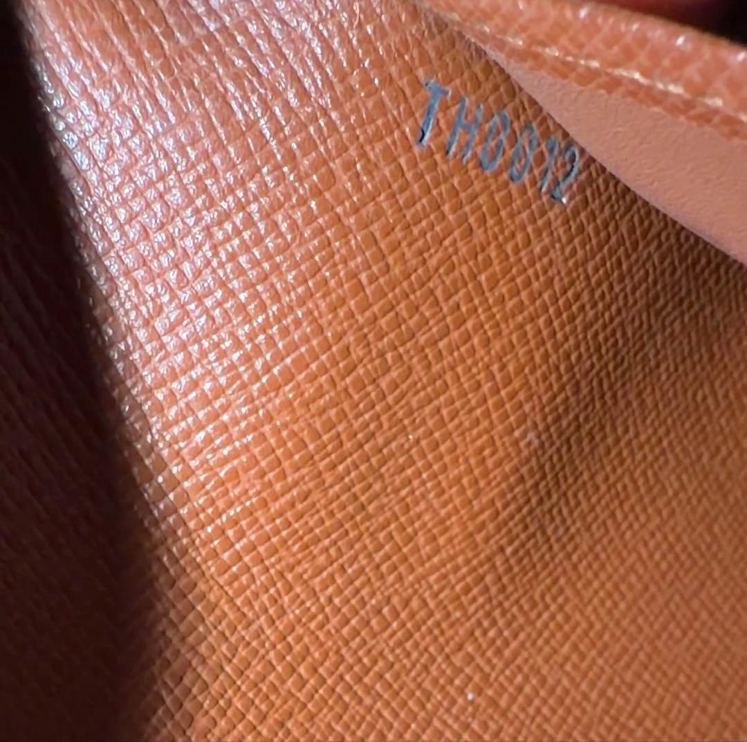 【美品】LOUIS VUITTON ルイヴィトン モノグラム 三つ折り長財布