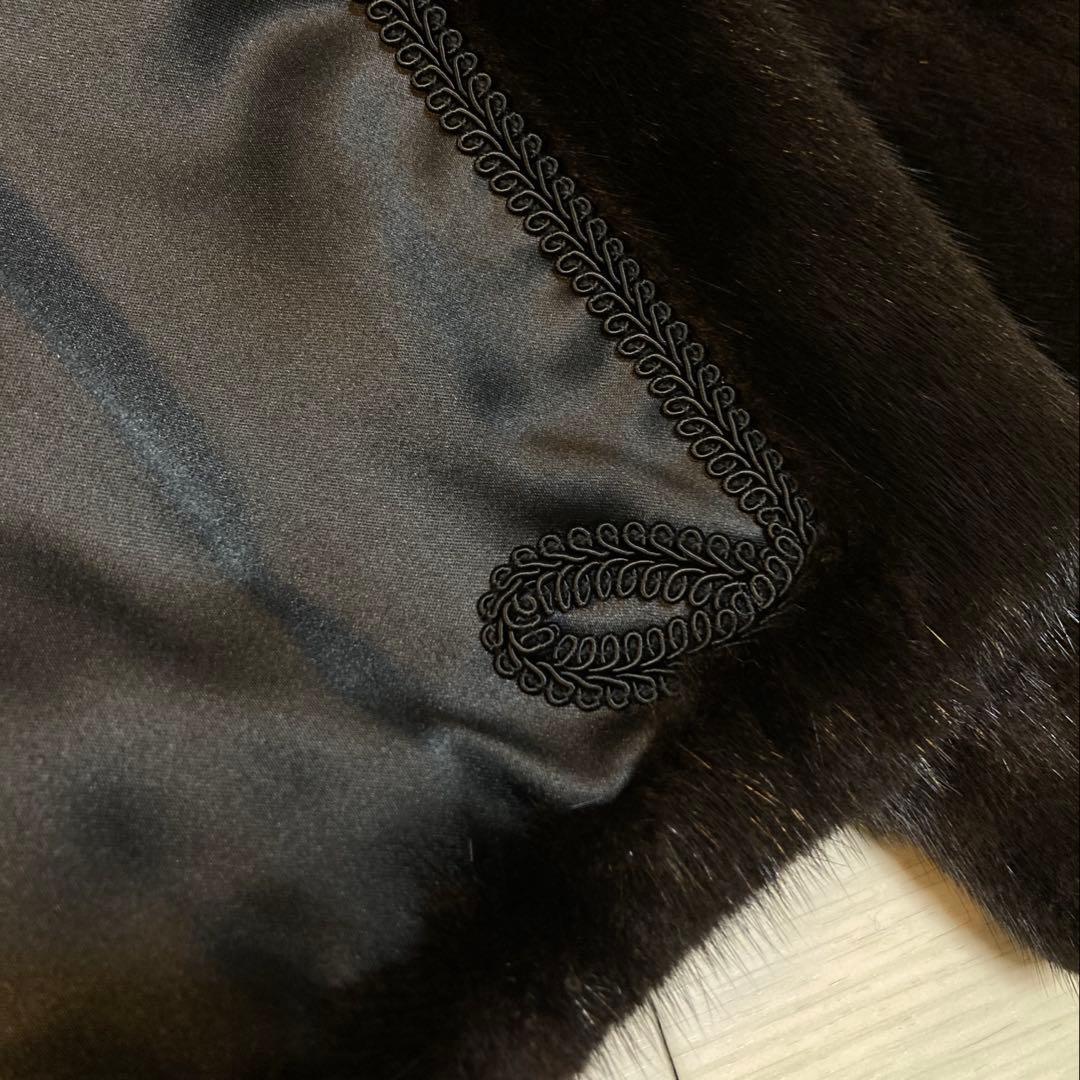 美品♡サガミンク♡ジャケット(ブラック)