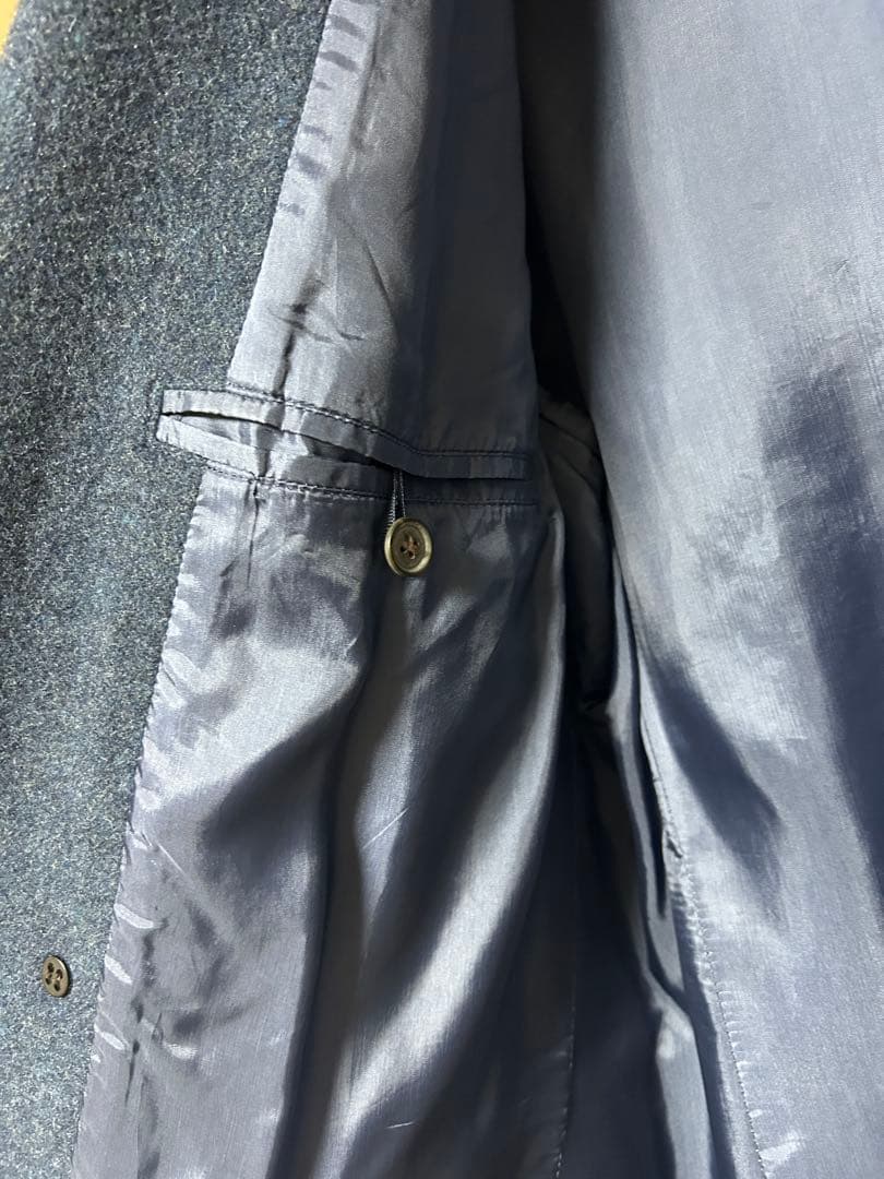 howerd...　hevo ネイビー ダブル チェスターコート 54