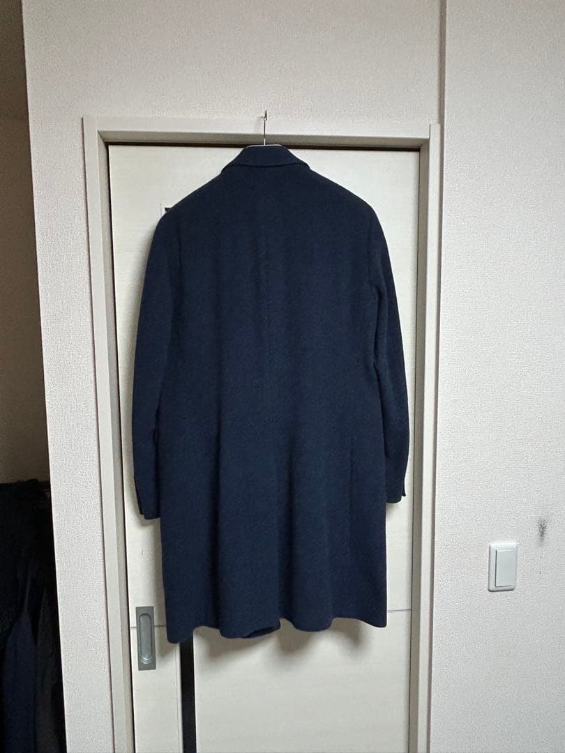 howerd...　hevo ネイビー ダブル チェスターコート 54