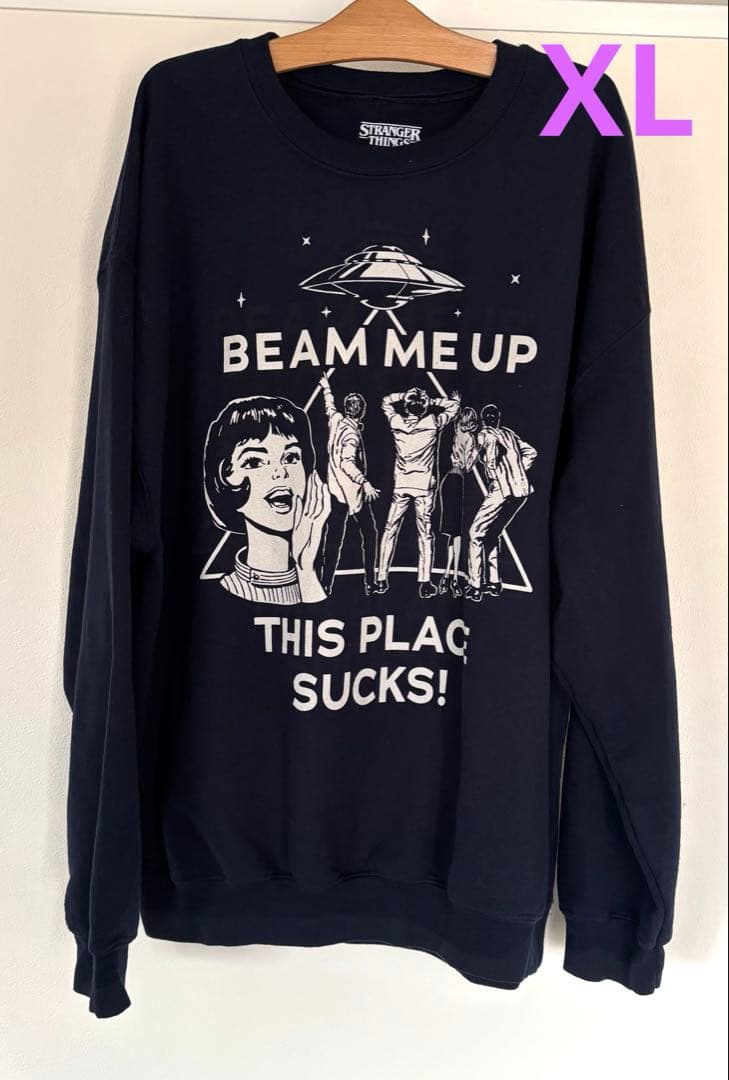 Netflix公式 ストレンジャーシングス スウェット ロビン XL