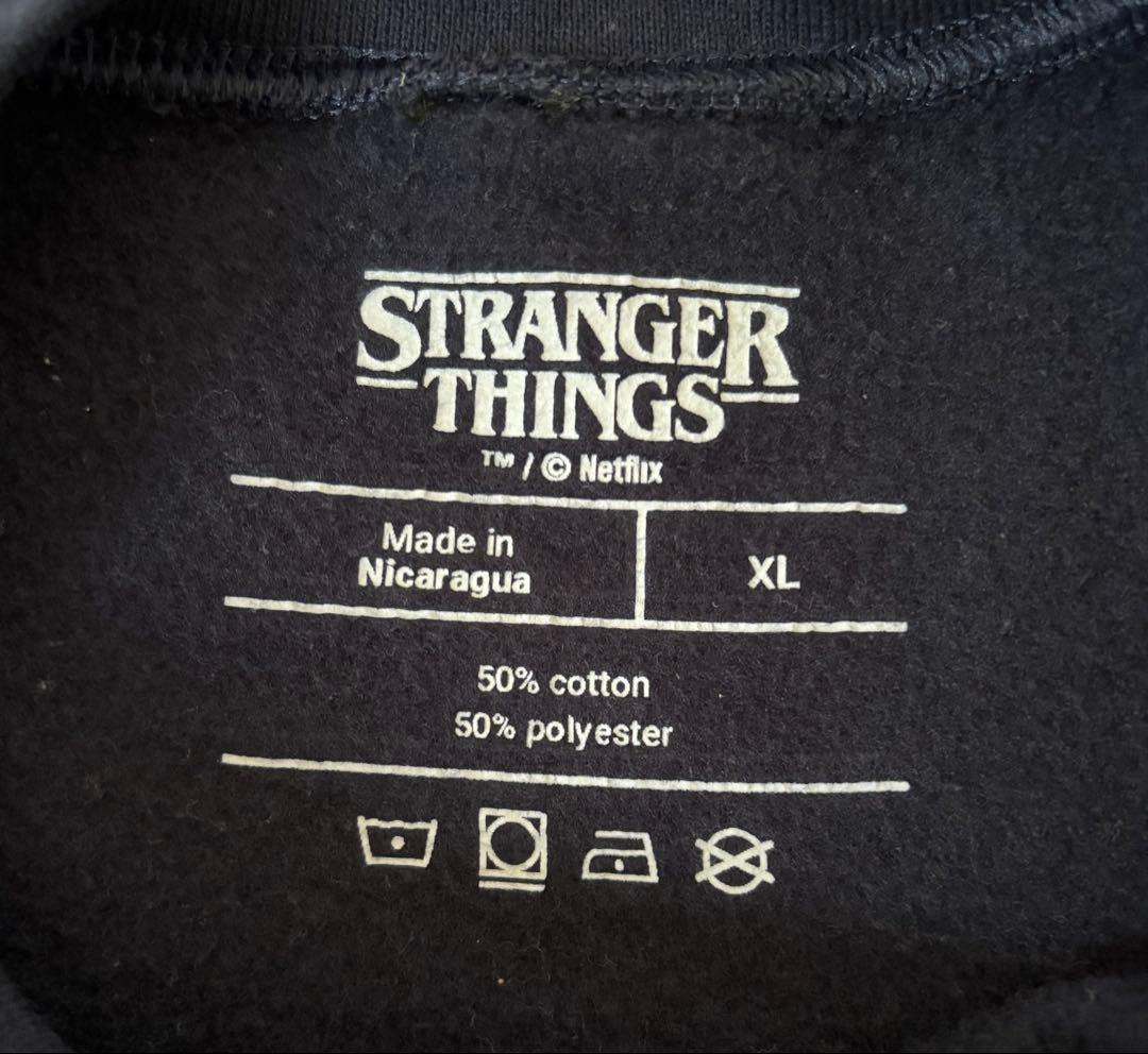 Netflix公式 ストレンジャーシングス スウェット ロビン XL
