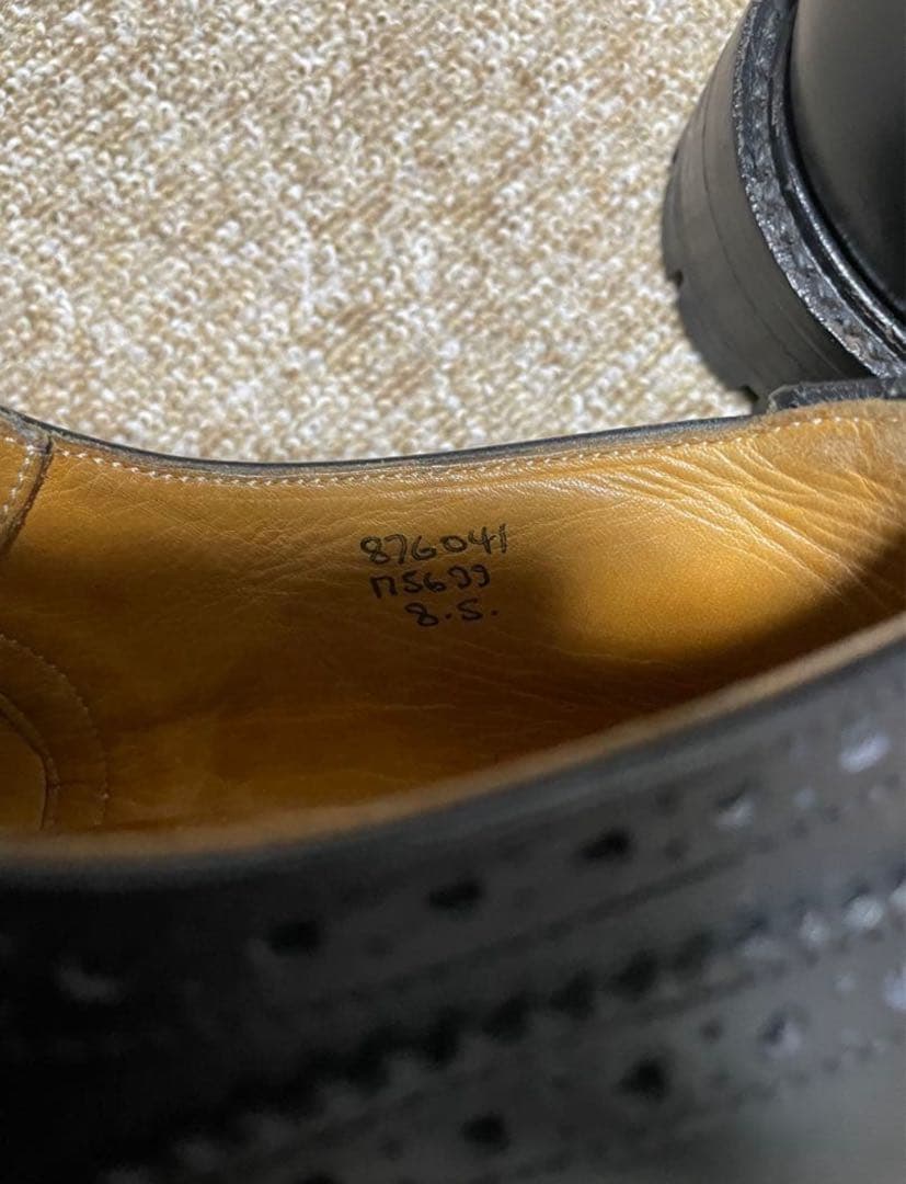 トリッカーズ　ウィングチップシューズ　27.5