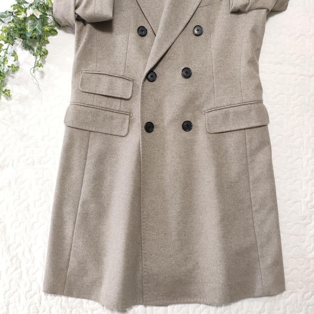 未使用品✨ユニバーサルランゲージ×PIACENZA　カシミヤ混　ダブルチェスター