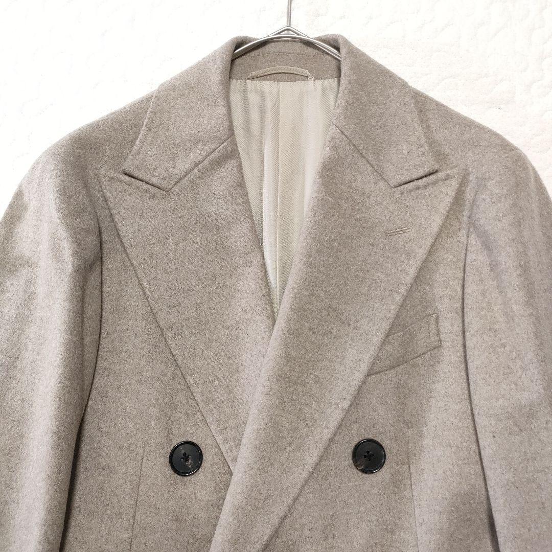 未使用品✨ユニバーサルランゲージ×PIACENZA　カシミヤ混　ダブルチェスター