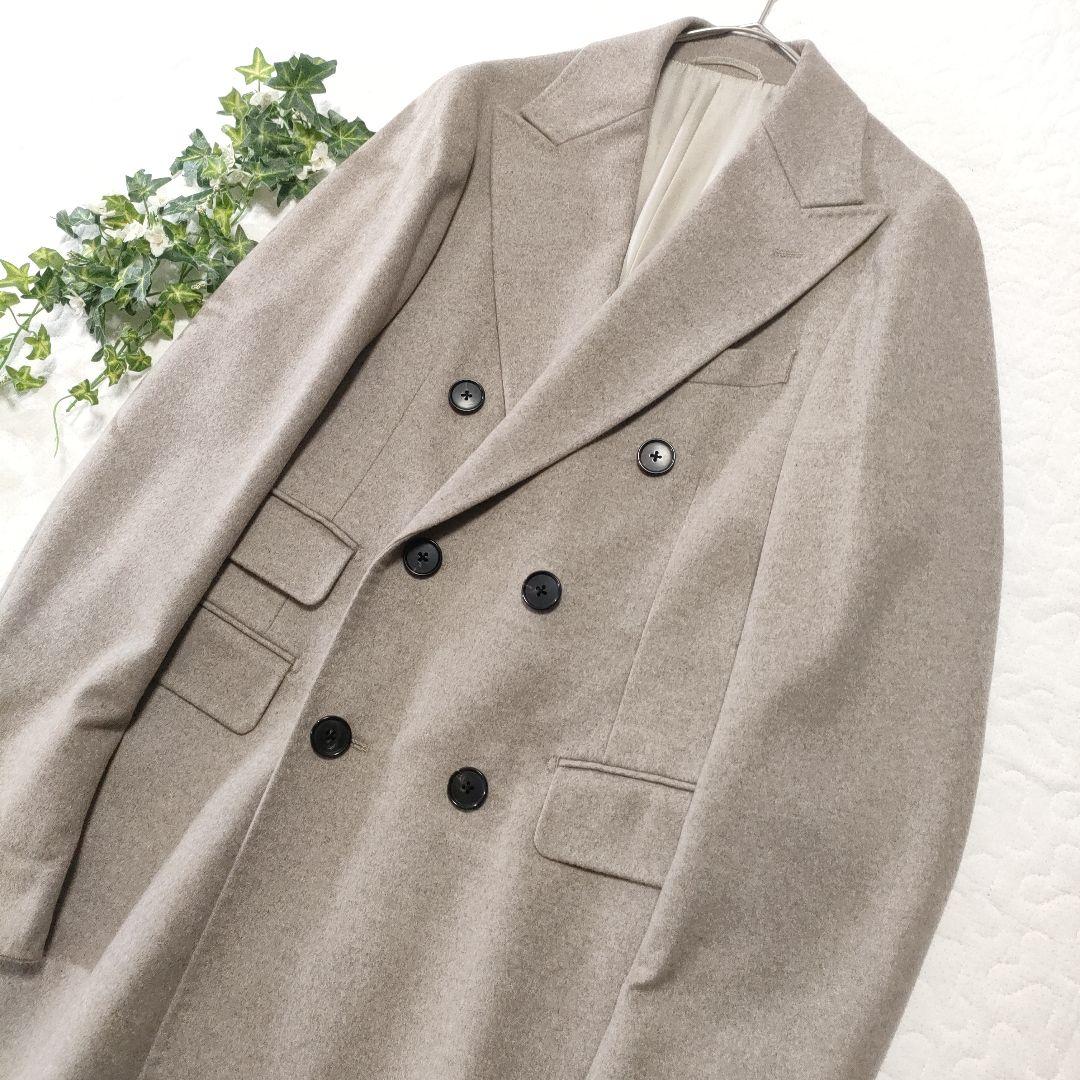 未使用品✨ユニバーサルランゲージ×PIACENZA　カシミヤ混　ダブルチェスター