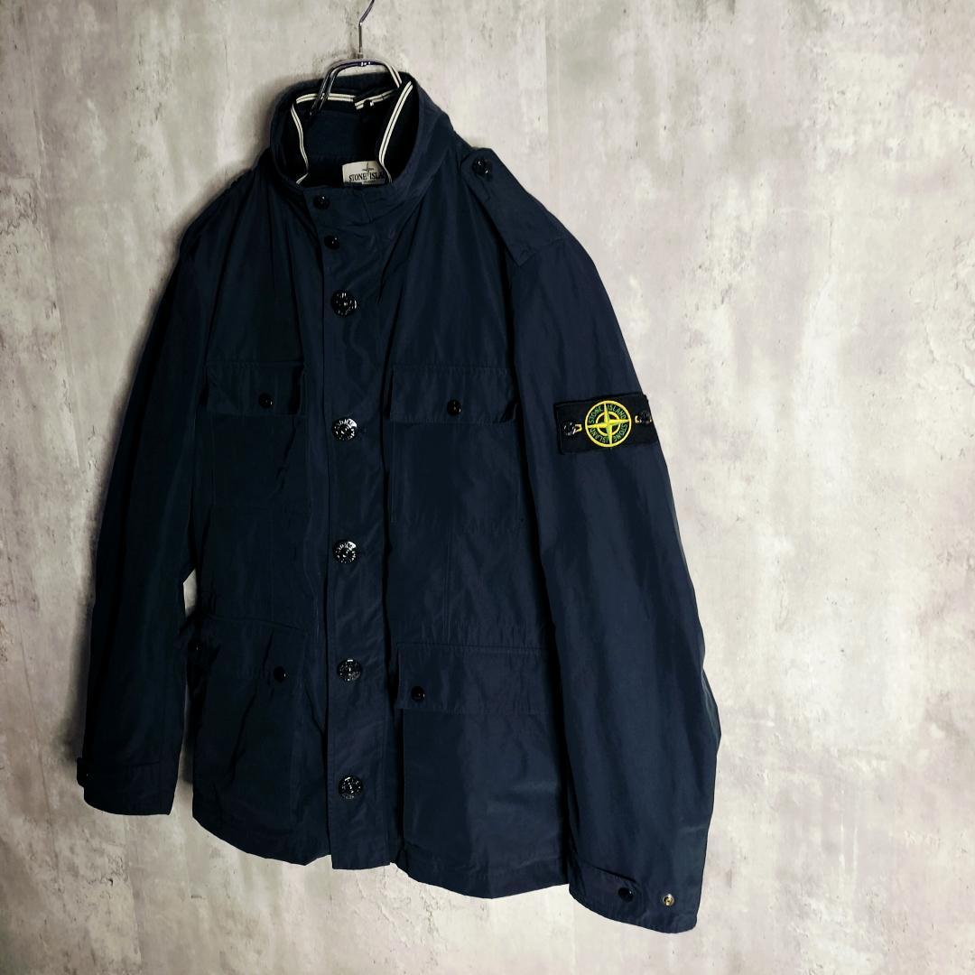 13SS ストーンアイランド マイクロレップス ミリタリージャケット M65 L