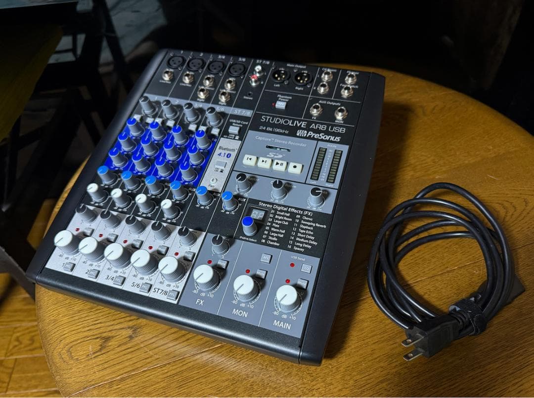 PreSonus StudioLive AR8 USB デジタルミキサーUSED
