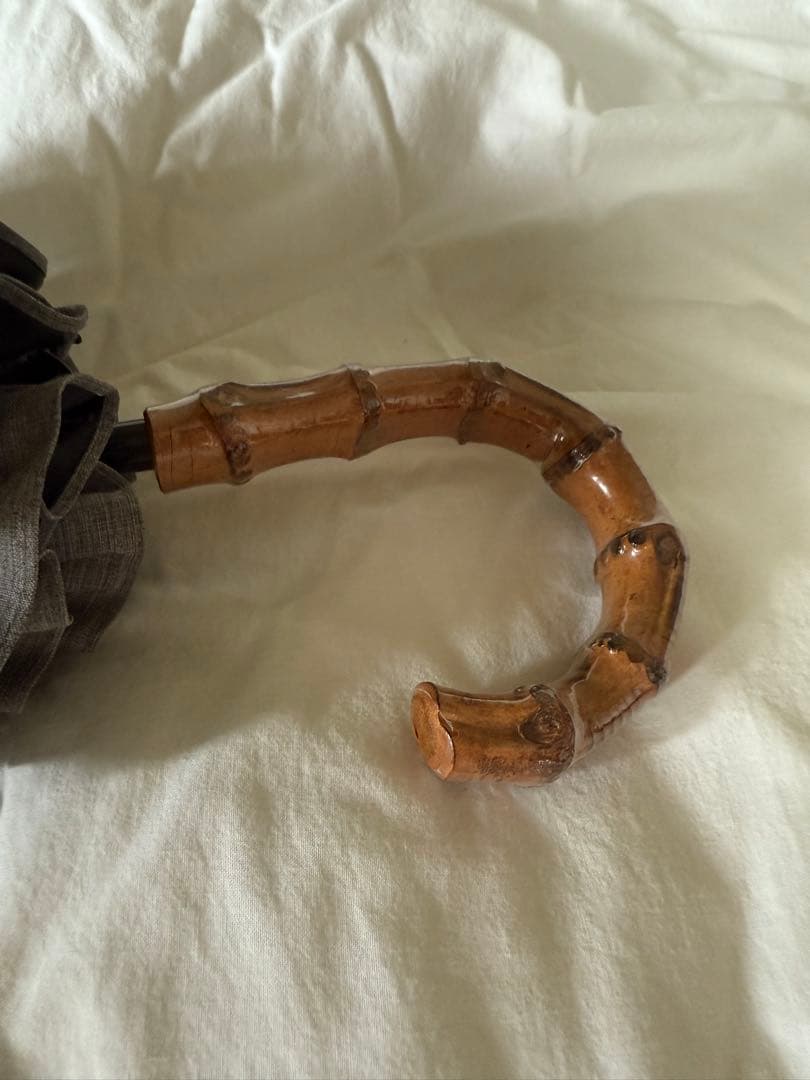 【芦屋ロサブラン】折りたたみ日傘【ダンガリーグレー】