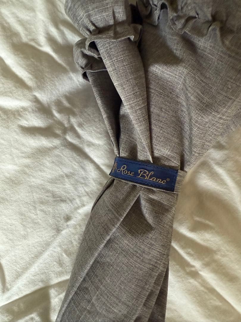 【芦屋ロサブラン】折りたたみ日傘【ダンガリーグレー】