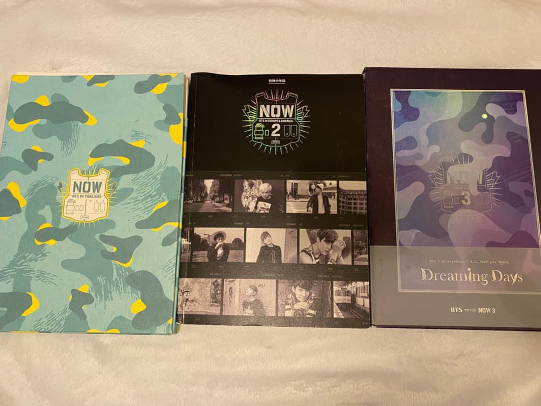 BTS NOW 1〜3セット DVD トレカ グッズ フォト バンタン