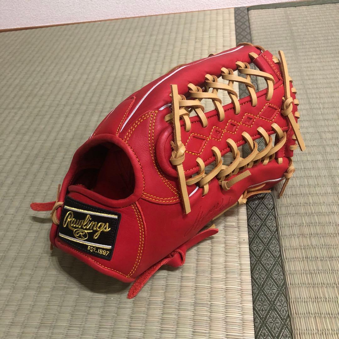 軟式外野用グローブ