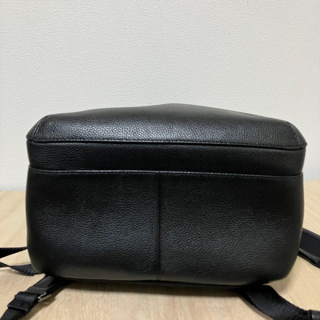 【訳あり】コールハーン マシュー バックパック 本革 A4/PC収納 黒