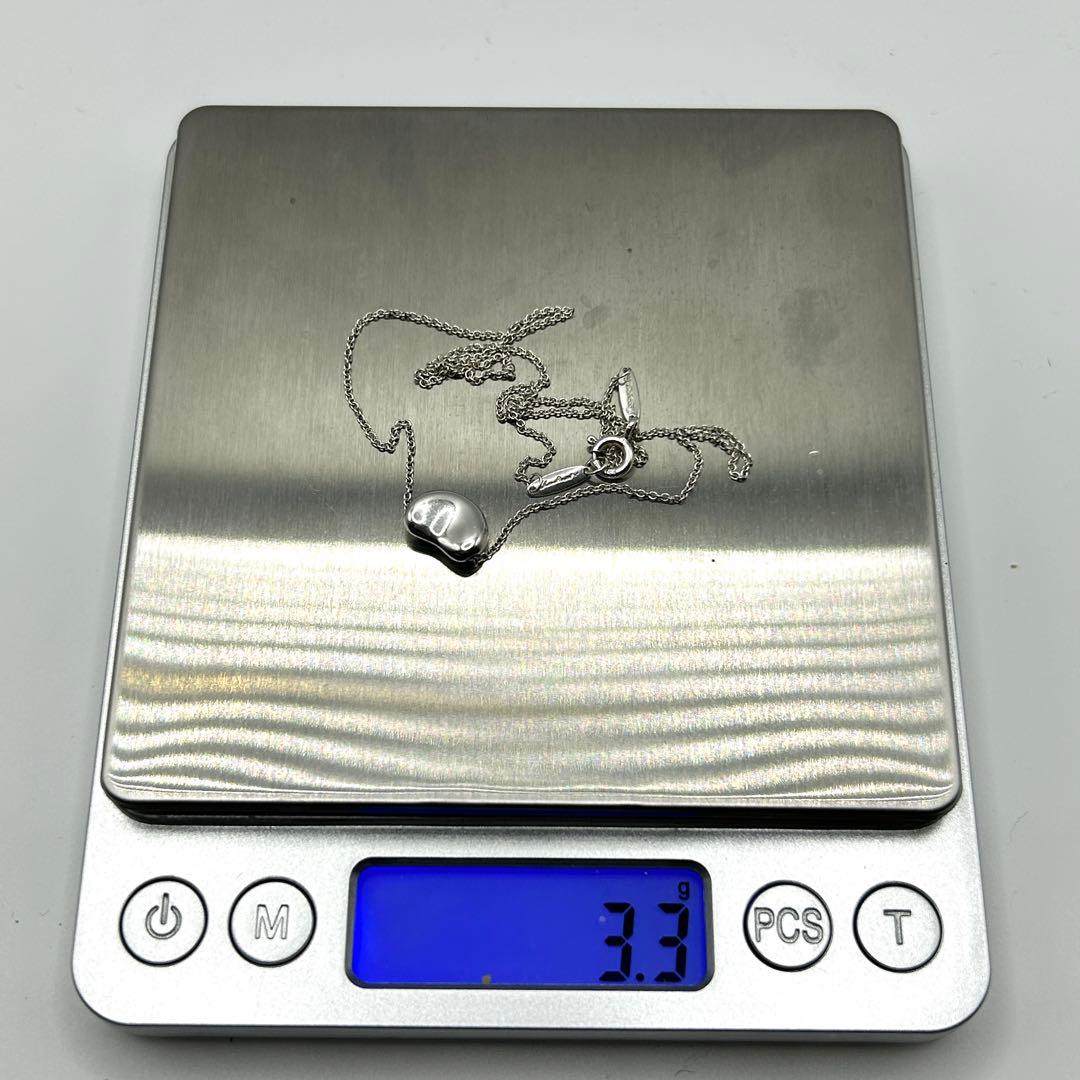 美品　ティファニー　ビーンズ　ネックレス　シルバー　925