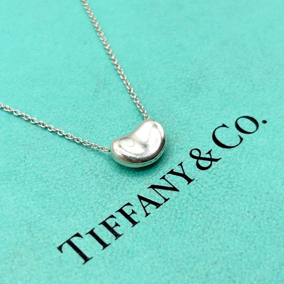 美品　ティファニー　ビーンズ　ネックレス　シルバー　925