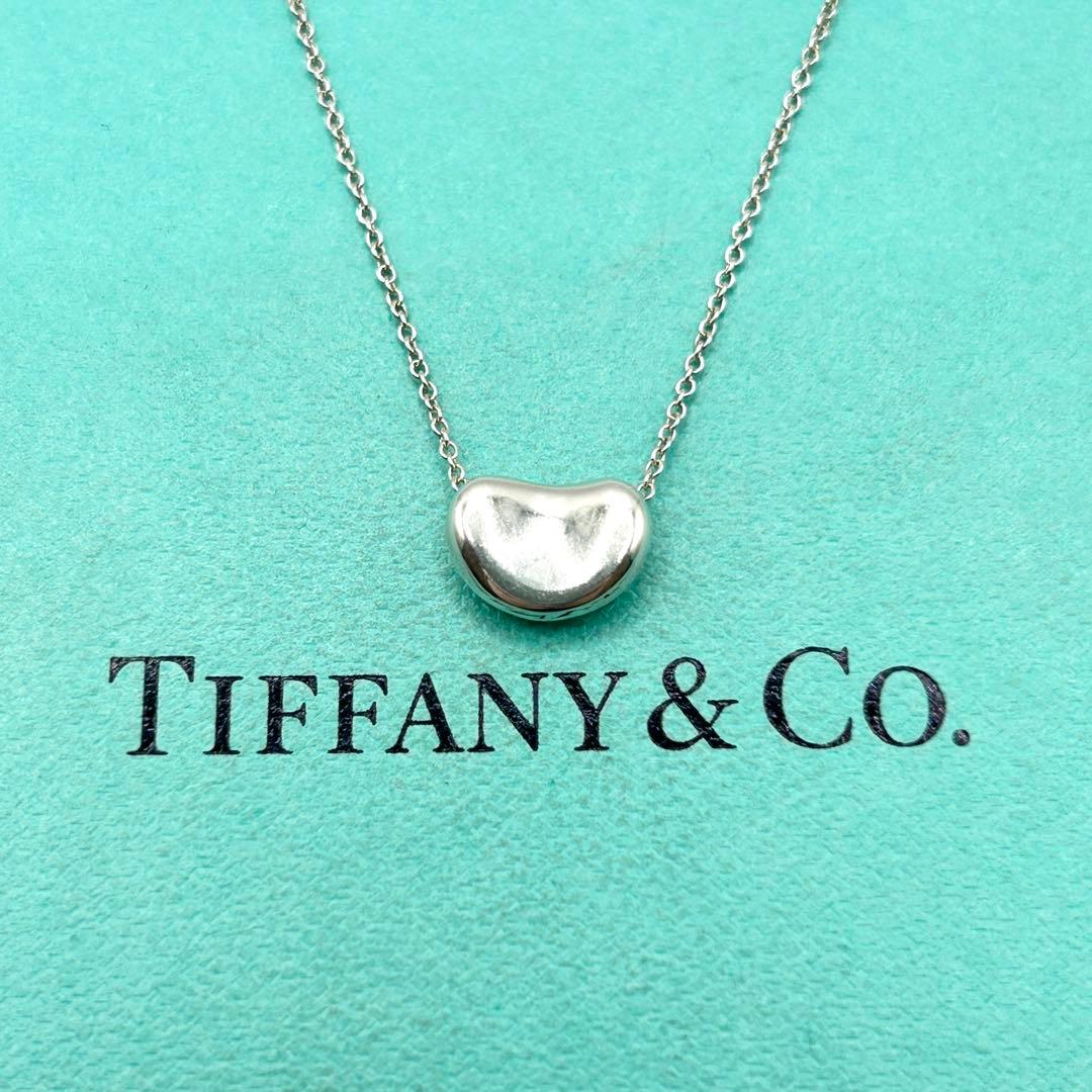 美品　ティファニー　ビーンズ　ネックレス　シルバー　925