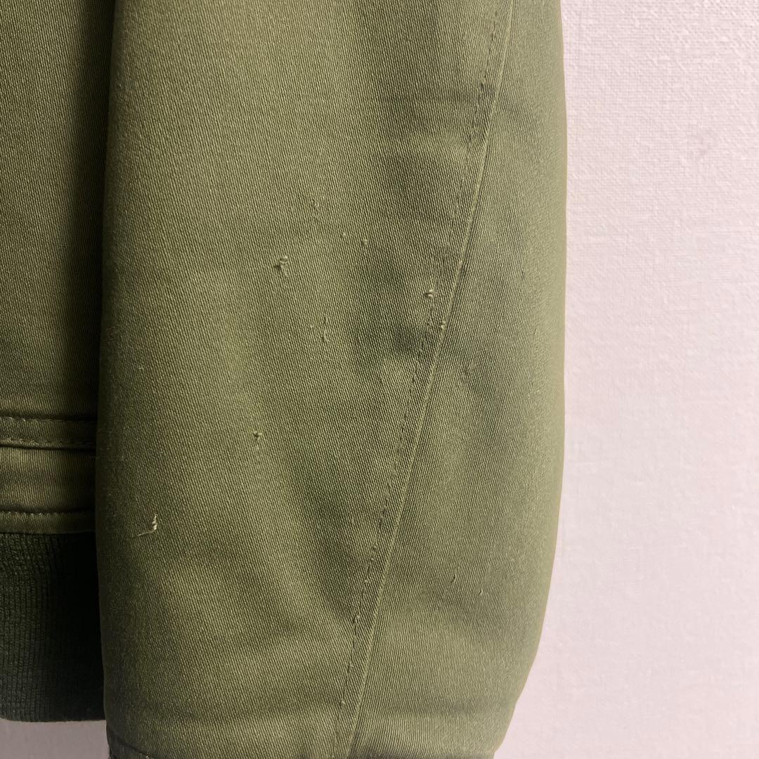 t*2様 N.S.CO B-10 ミリタリージャケット カーキ 激レア 90s