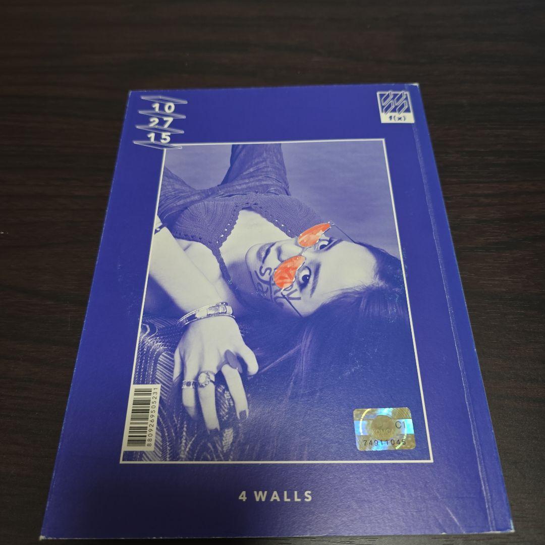 f(x) 4 WALLS アルバム　クリスタル　トレカ付き