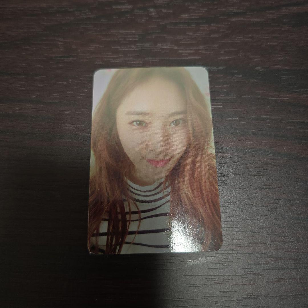 f(x) 4 WALLS アルバム　クリスタル　トレカ付き