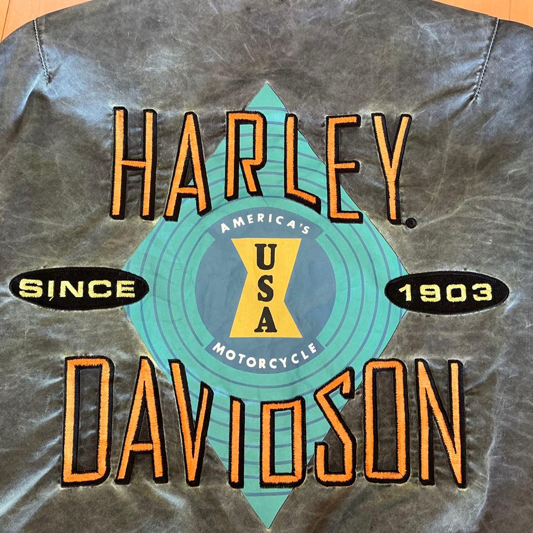 【美品】Harley Davidson MA-1ジャケット サイズM