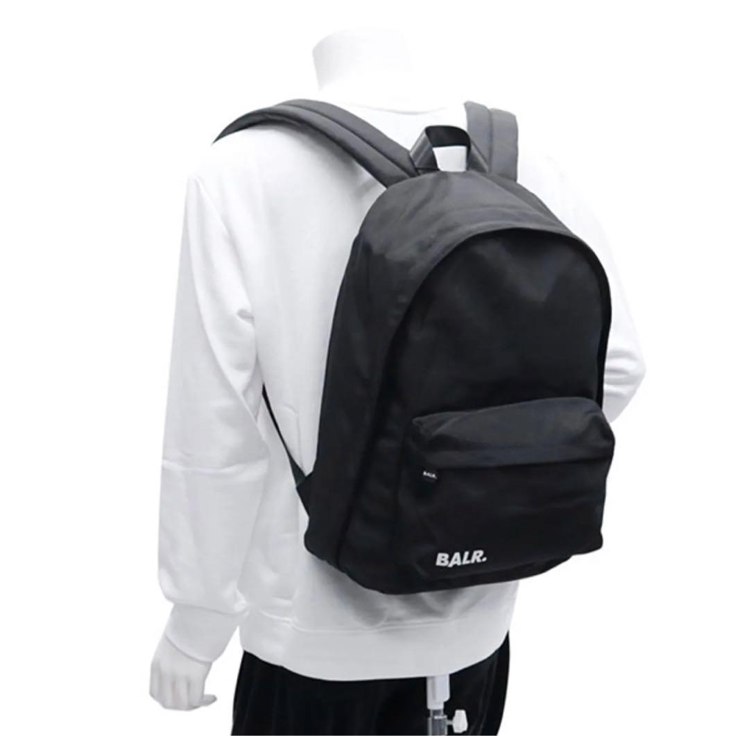 値下げ　BALR. メンズ リュック JET BLACK