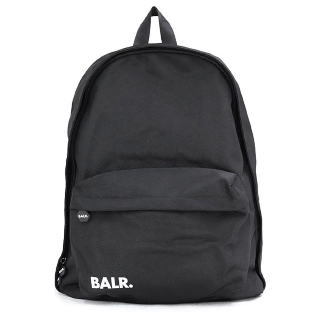 値下げ　BALR. メンズ リュック JET BLACK