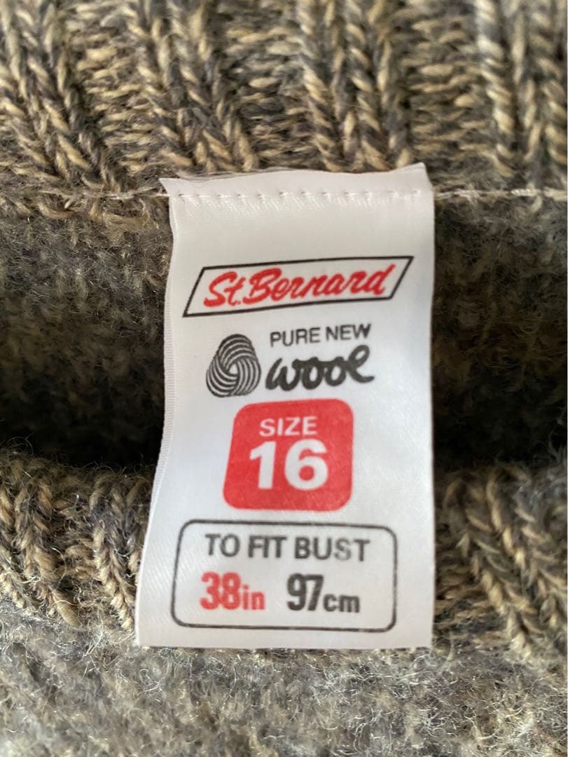 古着 ビンテージ 80s ヨーロッパ イギリス キッズ ニット セーター 希少