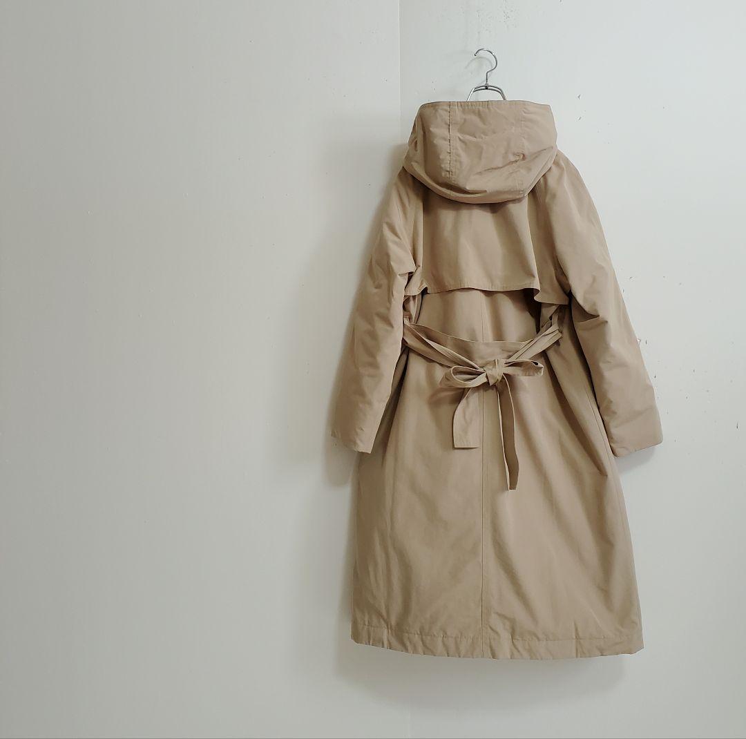 IEDIT 撥水（はっすい）素材がうれしい！すっきりロング丈ダウンコート L