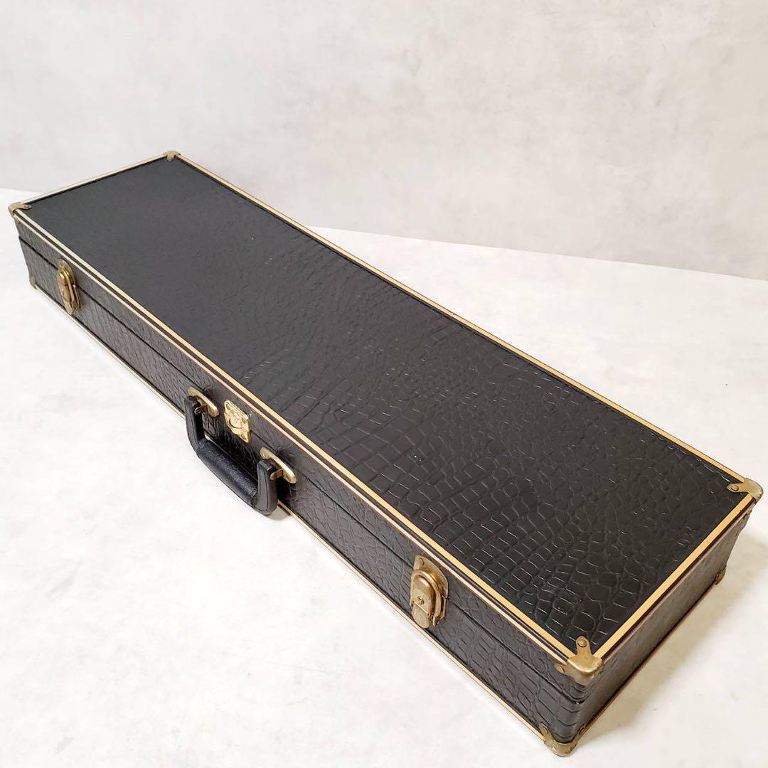 【演奏確認済】沖縄三線 本蛇皮張り ハードケース付き 和楽器 三味線 弦楽器