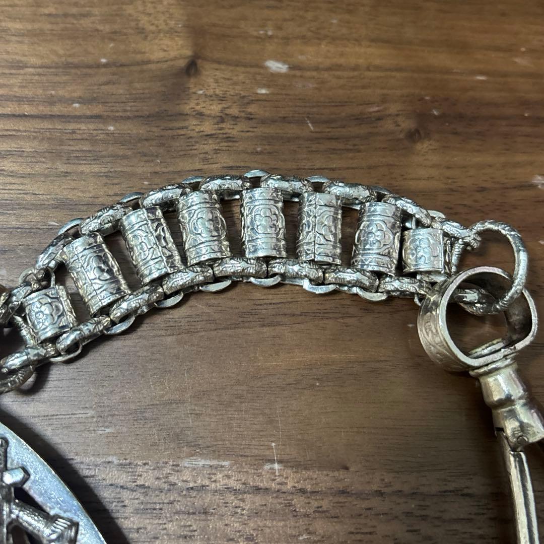 【最終値下げ】フリーメイソン ソードチェーン ウォレットチェーン テンプル騎士団