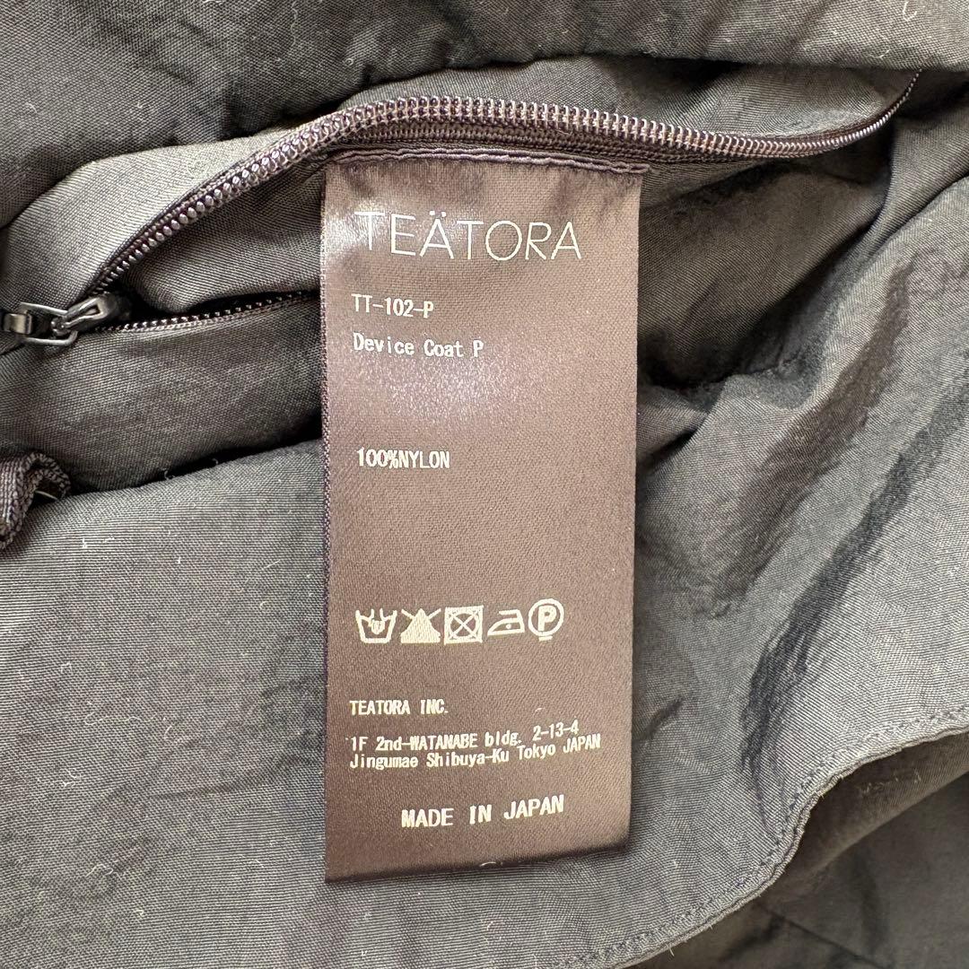 TEATORA DEVICE COAT P サイズ1