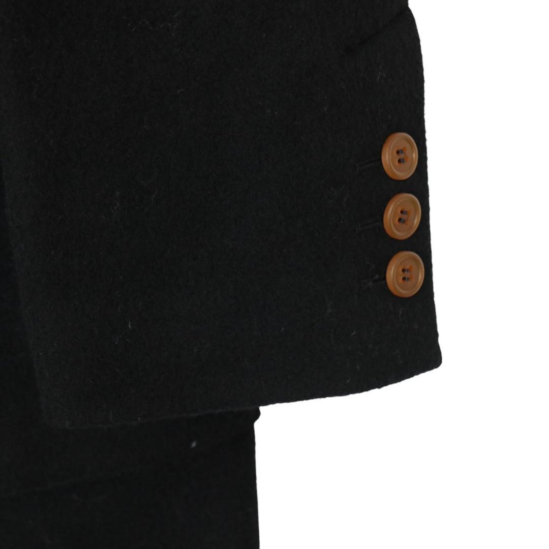 【美品✨】ヴィヴィアンウエストウッドマン ミントカラー ウールピーコート 黒46