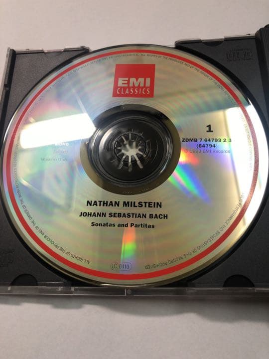 J.S. バッハ／息子とパルチタス ソロ・コンプ