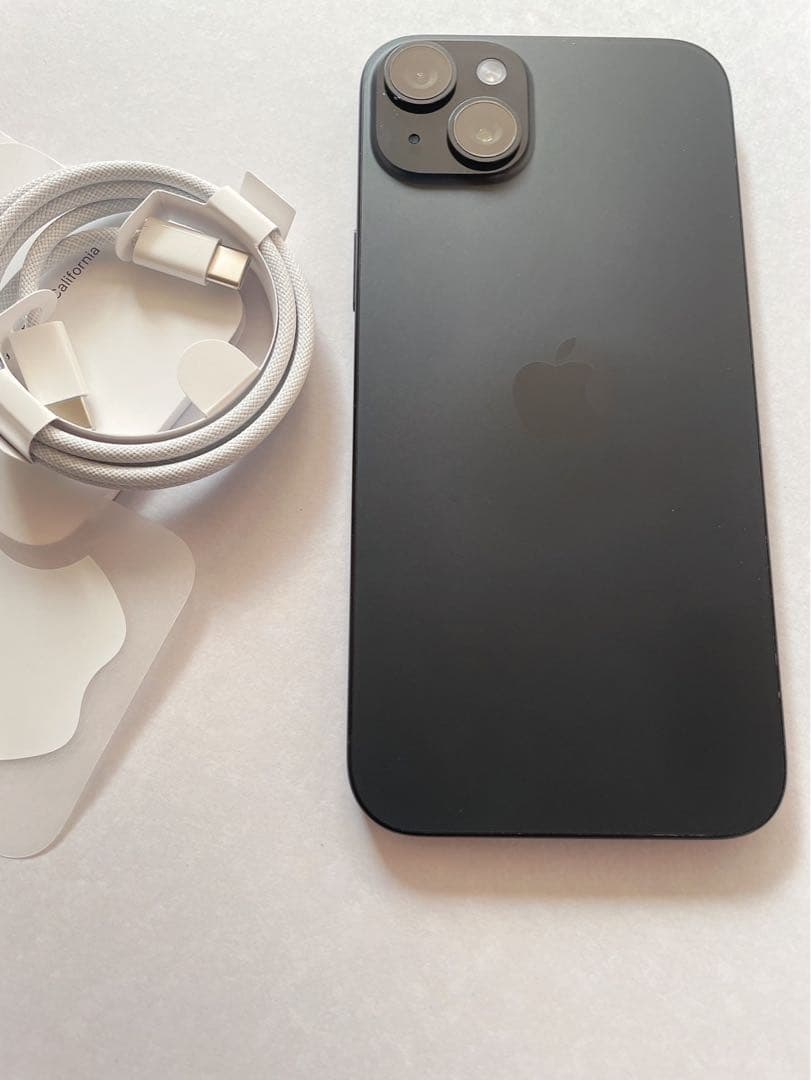 iphone15 plus 128GB ブラック