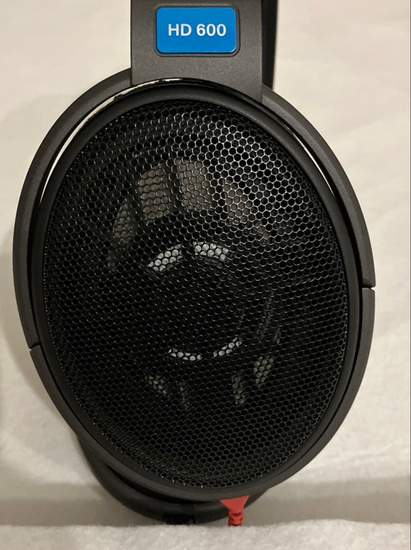 Sennheiser HD600 箱　説明書　変換プラグ付　有線ヘッドホン　美品