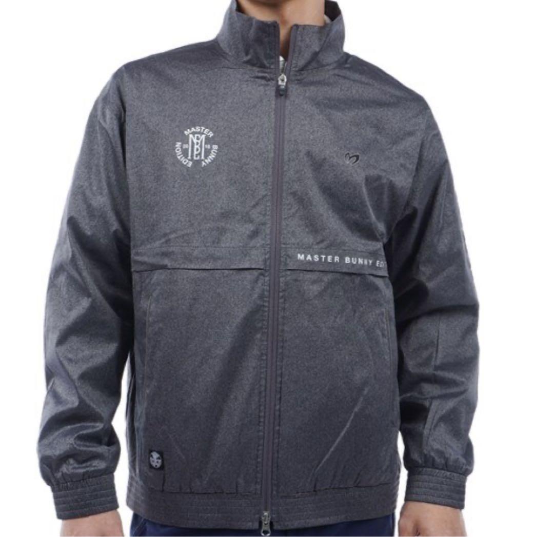 ■ マスターバニー　メンズ　ジャンパー　L グレー　ゴルフ　 防寒　防風　5