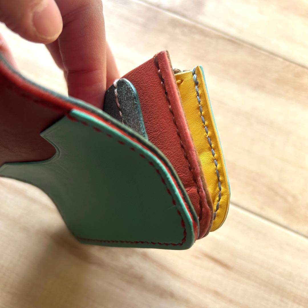 ミニトラッカーウォレット マルチカラー ミニウォレット 財布