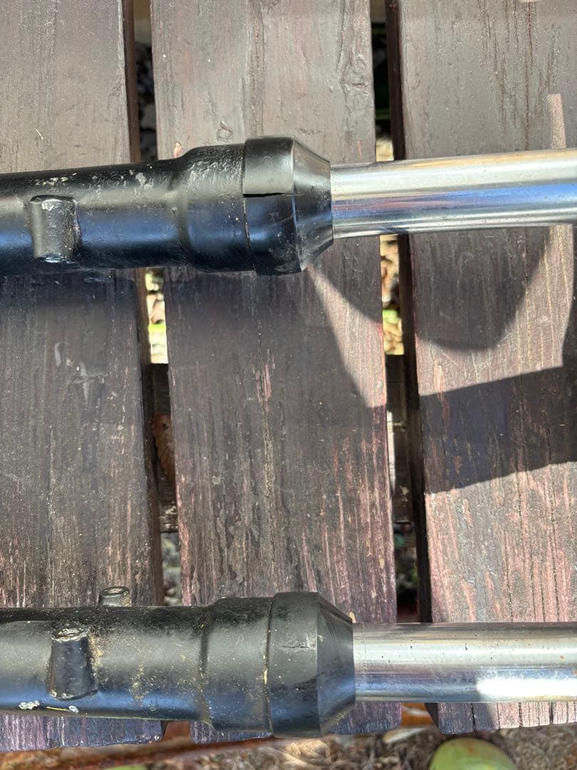 モンキー　フロントフォーク　MRD(ミクニ製) 早矢仕トップブリッジステム当時物